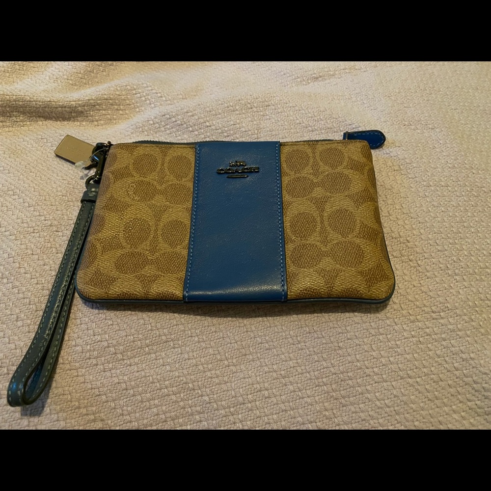 Coach small wristlet